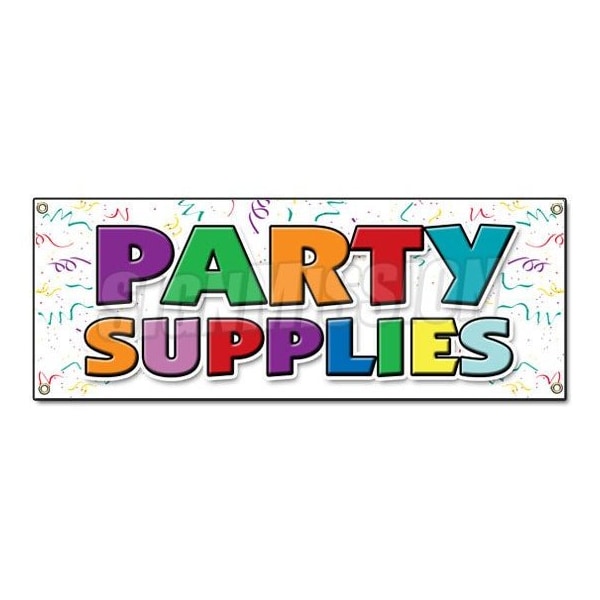 PARTY SUPPLIES BANNER SIGN birthday new year retirement cocktail decoration